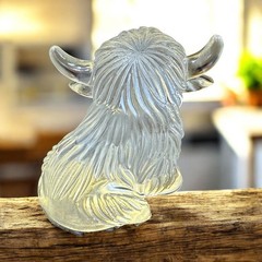 Handmade Highland Cow Mold For Resin