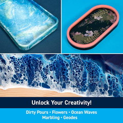 TotalBoat Artist Epoxy Resin 2 Gallon Kit 1:1 Clear UV Resistant Casting