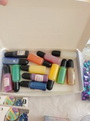 Resin Molds Alcohol Inks Mica Powder Stones Glitter Resin Art Accessories Bundle