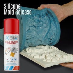 Adhesive Guru Silicone Mold Release Aerosol Spray (2×6.76 fl oz) Lubricant Ag…