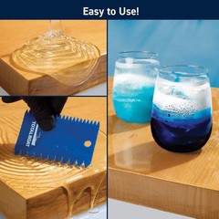 TotalBoat Table Top Epoxy Resin Kit – 2 Quart Crystal Clear Epoxy with High