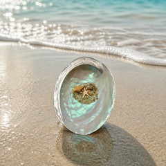 Handmade Abalone Shell Mold For Resin (Large)