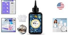 Fast-Curing 100g UV Resin – Self-Leveling & Yellowing Resistant for Art Projects