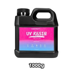 100/300/500/1000g Fast Cure UV Resin Kit Super Clear Low Odor Jewelry DIY Crafts