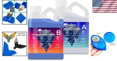 Liquid Silicon Mold Making Kit 30A Sapphire Blue