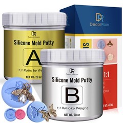 Silicone Putty – 2.5 Lb Flexible Silicone Mold Making Kit for Reusable Silico…