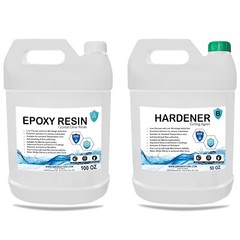 Epoxy Resin Kit – 1 Gallon (100 Oz Epoxy + 50 Oz Hardener) Countertop Epoxy Kit