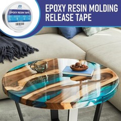 Ultimate Crafting Solution – 2″ x 246 ft Transparent Silicone Epoxy Release Tape