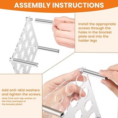 Tag It Chess Piece Holder, Metal Holder for Chess Molds for DIY Silicone Mold…
