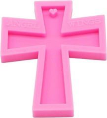 Handmade Cross Mold For Resin