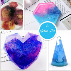 Alcohol Ink Set – 24 Vibrant Colors for Resin Art, Petri Dish Making, Epoxy P…