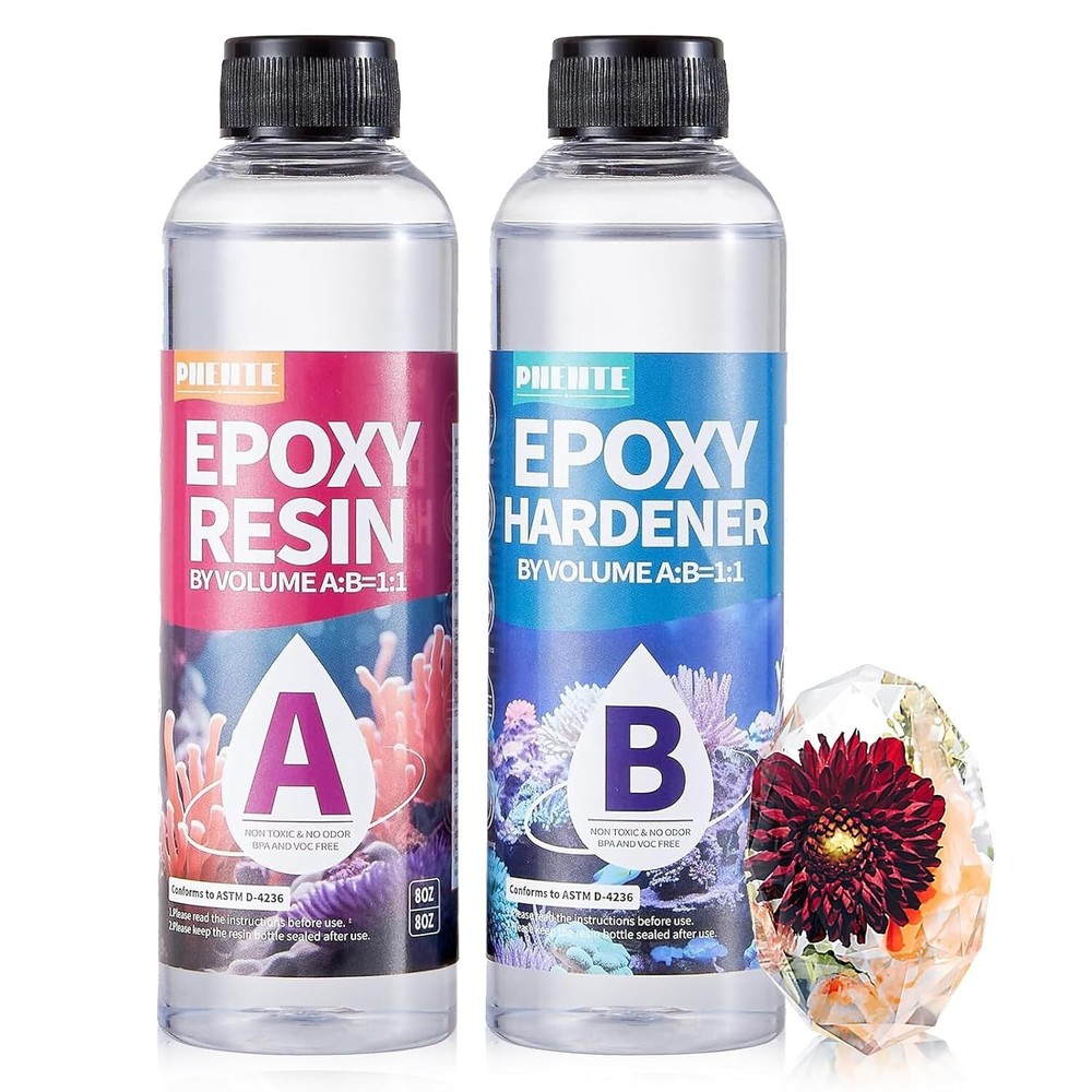 “Artist-Grade Epoxy Resin – Self-Leveling, Zero Bubbles & 5-Year UV Guard for ..