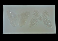 Handmade Dual Crystal Butterfly Mold For Resin