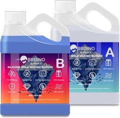 Liquid Silicon Mold Making Kit 30A Sapphire Blue