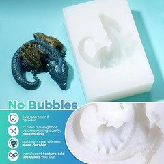Translucent Silicone Mold Making Kit 140oz/1 Gallon