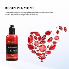 Red Epoxy Resin Color Dye Colorant Liquid