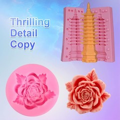 Silicone Mold Making 84oz 10A Elastic Liquid Silica Gel Translucent Fast Cure