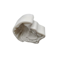Large Medusa Head Fondant Chocolate Soap Wax Resin Silicone Mold – Length: 3.25″