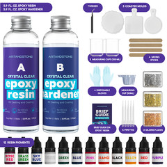 Crystal Clear Epoxy Resin Kit – 11.8 Oz