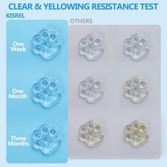 KISREL UV Resin 300g – Upgraded UV Resin Kit, Hard Type Crystal Clear Ultraviole