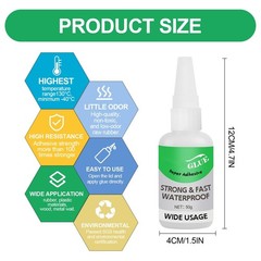 2Pcs Magic Glue,Universal Super Glue,Multifunctional Glues,Magic Glue Super A…