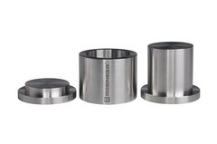 Stainless Steel Pre-Press Mold, High Capacity 2″ Diameter Puck, Low Profile