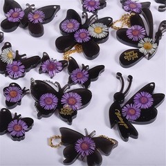 Butterfly Silicone Mold Epoxy Resin Casting DIY Earrings Pendant Jewelry Deco yy