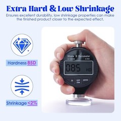 300g Clear UV Resin Hard High Gloss UV Cure Epoxy Resin Crystal Kit Pr