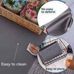 Extra Large Silicone Mat 25.2″x17.7″ Heat Resistant Craft Desk & Counter Prot