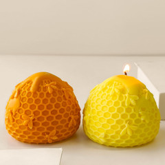 Honeycomb Silicone Cylinder Mold for Resin Casting & Candle Making