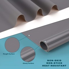 Extra Large Silicone Mat 25.2″x17.7″ Heat Resistant Craft Desk & Counter Prot