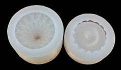 Handmade Silicone Tall Tapered Jar Mold For Resin