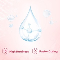 YIEHO 300g UV Resin,Upgraded Hard Type Crystal Clear Epoxy Resin 300g,