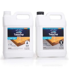 Table Top Epoxy Resin Kit – 2 Gallon Crystal Clear Epoxy with High Gloss & UV…