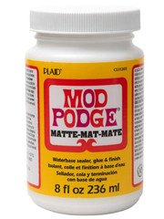 Mod Podge Matte Sealer, Glue & Finish: All-in-One Craft Solution- Quick Dry