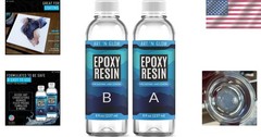 Art Resin 16oz Two Part Epoxy for Casting & Coating – Self Leveling, Food Safe