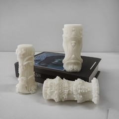 Unique Moulds Epoxy Resin Mold Silicone Ornament Moulds Cylinder Shaped