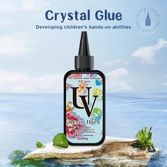 300g Upgraded Formula Crystal Clear Hard UV Resin Ultraviolet Fast transpancy