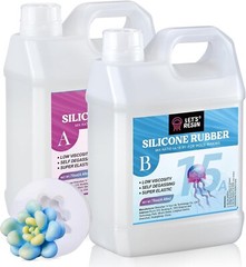 Platinum-Cured Liquid Silicone Rubber Kit – 1 Gallon for Smooth Mold Creation