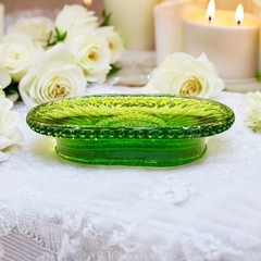 Handmade Silicone Tray/Soap Dish Mold For Resin With Starburst