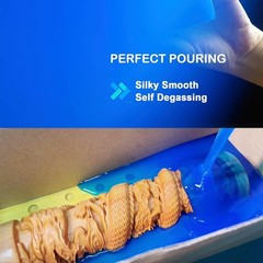1:1 Silicone Mold Making Kit – Quick Cure 5 Hours, Ideal for Resin