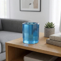 3 Pack DIY Resin Pen Holder Plant Mold Hexagon Cube Cylinder Epoxy Resin Silicon