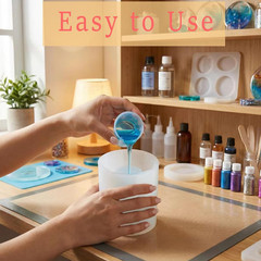 3 Pack DIY Resin Pen Holder Plant Mold Hexagon Cube Cylinder Epoxy Resin Silicon