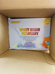 HXDZFX Epoxy Resin Colorant 44 Colors Epoxy Resin Transparent Multicolor