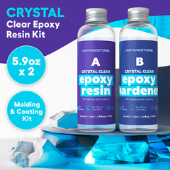 Crystal Clear Epoxy Resin Kit – 11.8 Oz