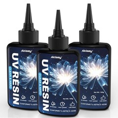 UV Resin 300g, Crystal Clear UV Resin Glue – No-Yellowing, Hard Type, Low Viscos