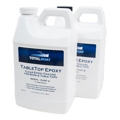 High Gloss Self-Leveling Epoxy Resin Kit – Ideal for Wood, Bar Tops & More