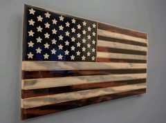 US FLAG – Epoxy Resin Painting Art Gameroom Man cave