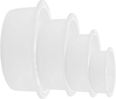 4 Deep Silicone Molds for Resin – round Molds 3″ X 2″ In, 5″ X 2″ In, 7″ X 2″ In