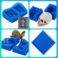 1:1 Silicone Mold Making Kit – Quick Cure 5 Hours, Ideal for Resin